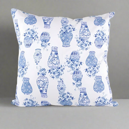 Chinoiserie Ginger Jar Pillow Cover - The Shops at Mount Vernon