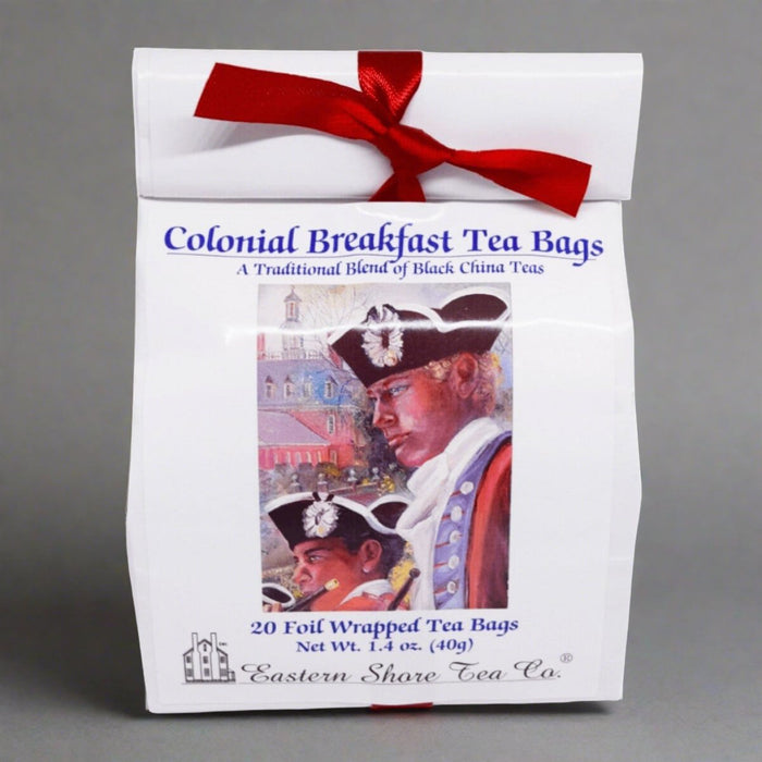 Colonial Breakfast Tea Bags - The Shops at Mount Vernon