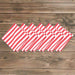 Red Stripe Napkins - Watermelon Whimsey - The Shops at Mount Vernon