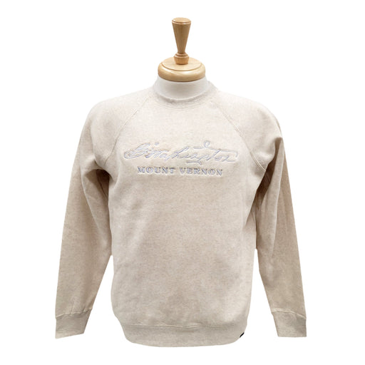 George Washington's Signature - Embroidered Crew Sweatshirt - The Shops at Mount Vernon
