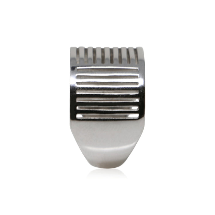 Sterling Silver Shutter Ring - Color Craft Inc - The Shops at Mount Vernon