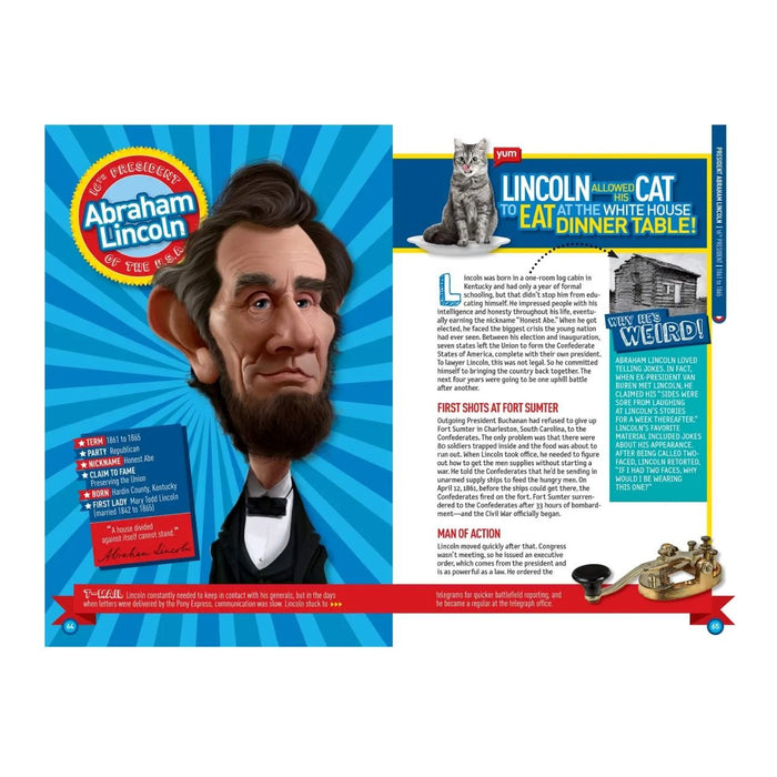 Weird But True - U.S. Presidents - HACHETTE GROUP - The Shops at Mount Vernon