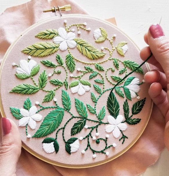 EMBROIDERY BLISSFUL BLOOMS