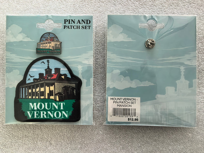 Mount Vernon Pin and Patch Set