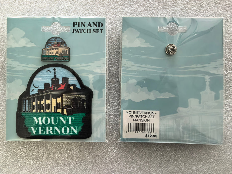 Mount Vernon Pin and Patch Set