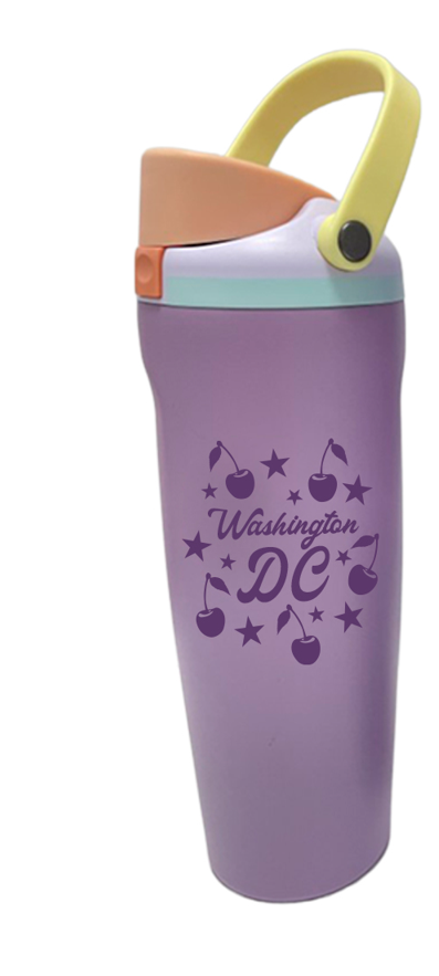 TUMBLER CHERRIES & STARS DC