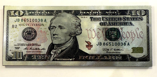 $10 Hamilton Mag Foil - The Shops at Mount Vernon