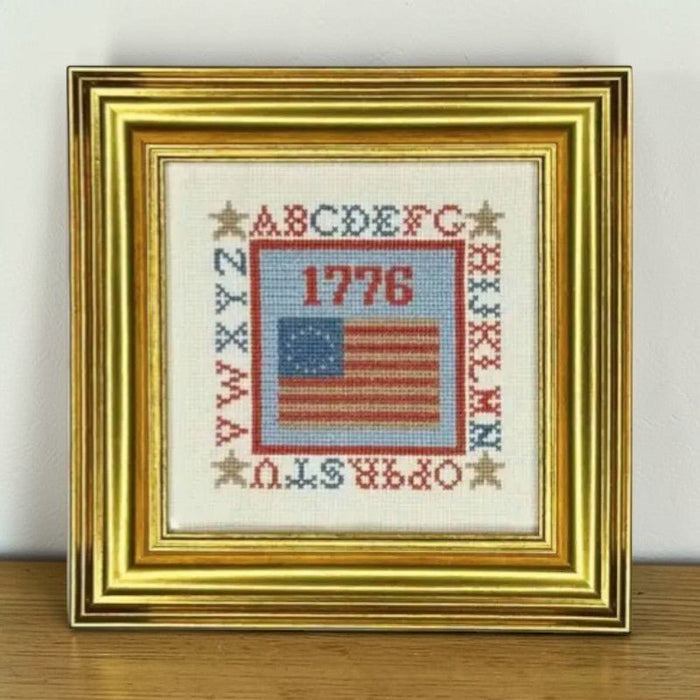 1776 Colonial Flag Sampler Cross Stitch Kit – America 250 - The Shops at Mount Vernon