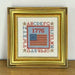 1776 Colonial Flag Sampler Cross Stitch Kit – America 250 - The Shops at Mount Vernon