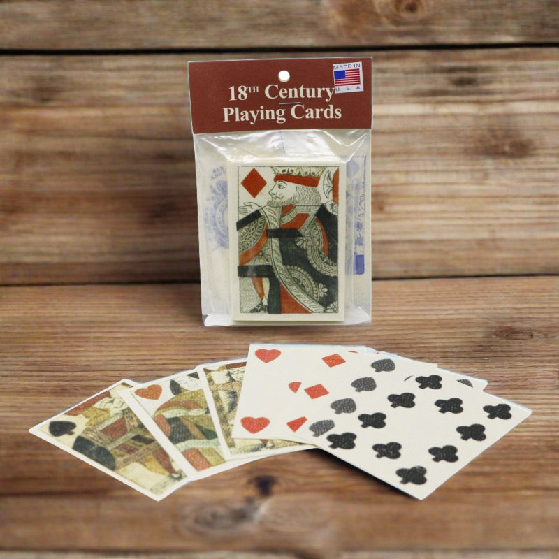 18th Century Playing Cards - The Shops at Mount Vernon