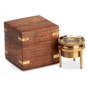 18th - Century Reproduction Brass Chart Magnifier - The Shops at Mount Vernon