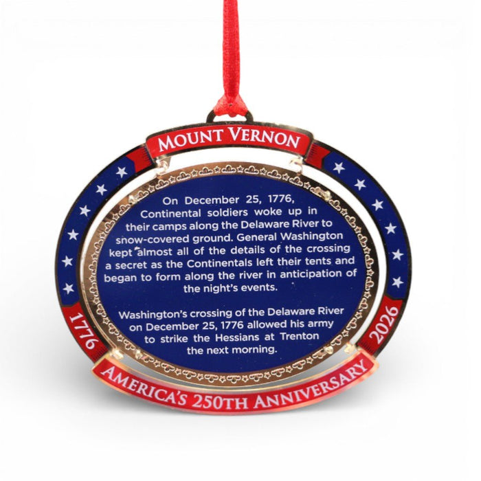 2026 Mount Vernon Annual Ornament - The Shops at Mount Vernon
