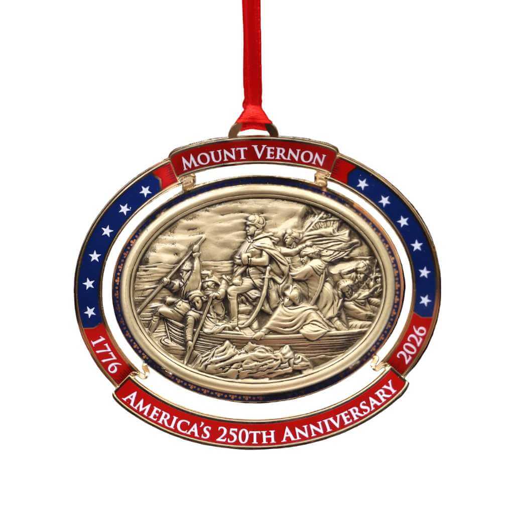 2026 Mount Vernon Annual Ornament The Shops at Mount Vernon