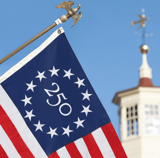 250th Anniversary American Flag – Limited Edition Commemorative Flag - The Shops at Mount Vernon
