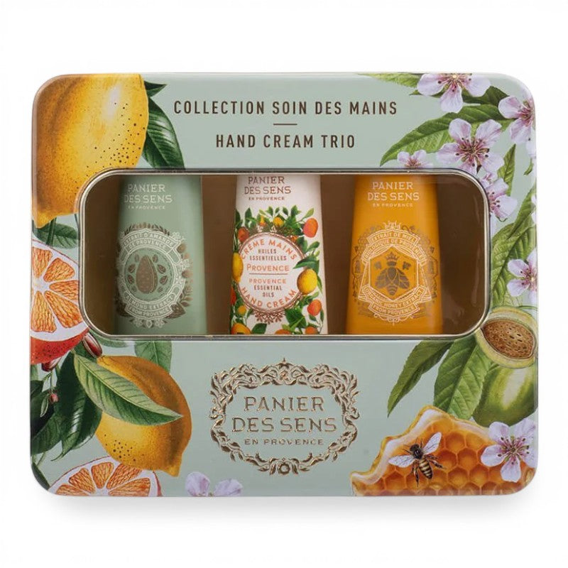 3 Hand Cream Gift Set – Honey, Almond & Citrus