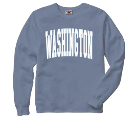 CREW GIGANTIC WASHINGTON SWEATSHIRT