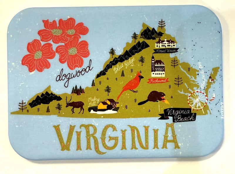 MAGNET VIRGINIA MAP