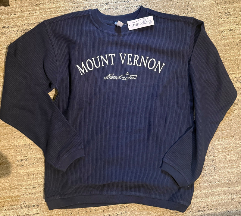 CREW CORDUROY KNIT