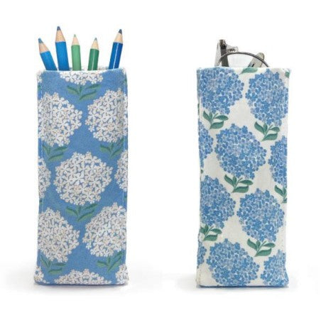 Eyeglass Holder Blue Hydrangea