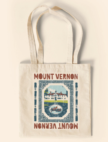 TOTE BAG TOPAZ MOUNT VERNON