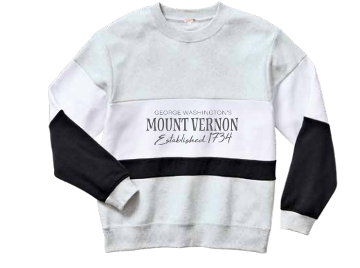 CREW JUNIOR FOXY BLOCK FARLINE CREWNECK