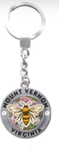 KEYCHAIN ROTARY BLING BEE
