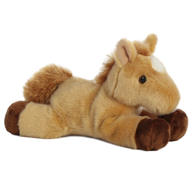PLUSH MINI FLOPSIE 8" PRANCER HORSE
