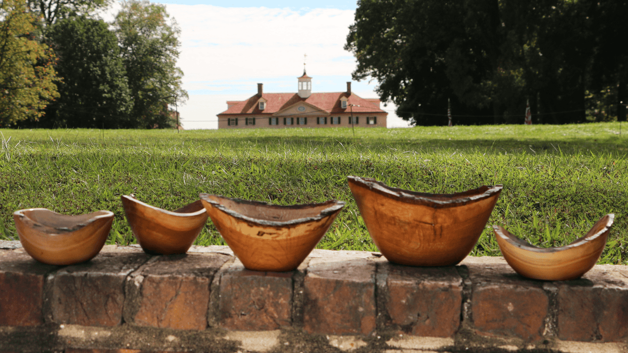 48 Mount Vernon Historic Wood Bowl - The Shops at Mount Vernon