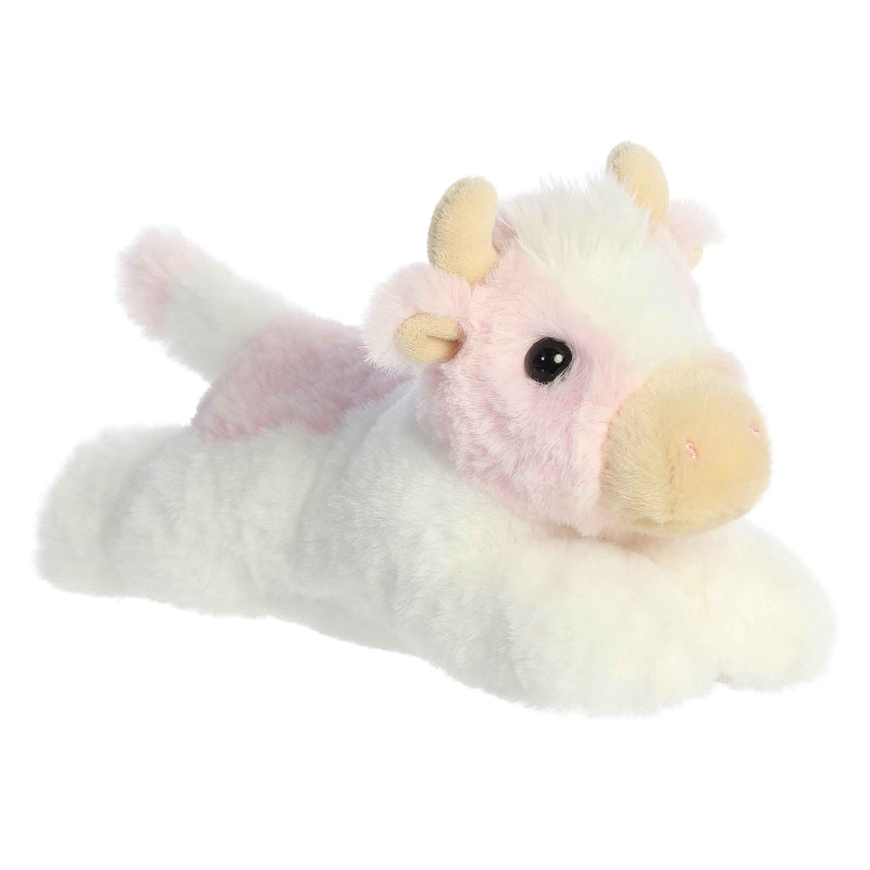 PLUSH MINI FLOPSIE SADIE STRAWBERRY COW 8"