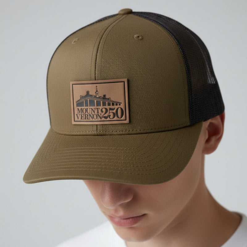 Mount Vernon 250 Hat – Leather Patch