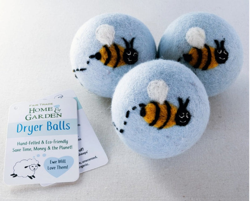 Dryer Balls Busy Bee S/3