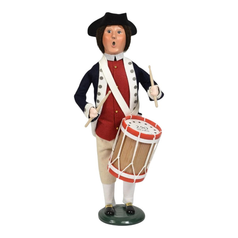 Byers' Choice Revolutionary Drummer 1776 Caroler