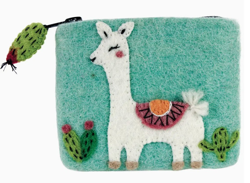 Coin Purse Happy Llama