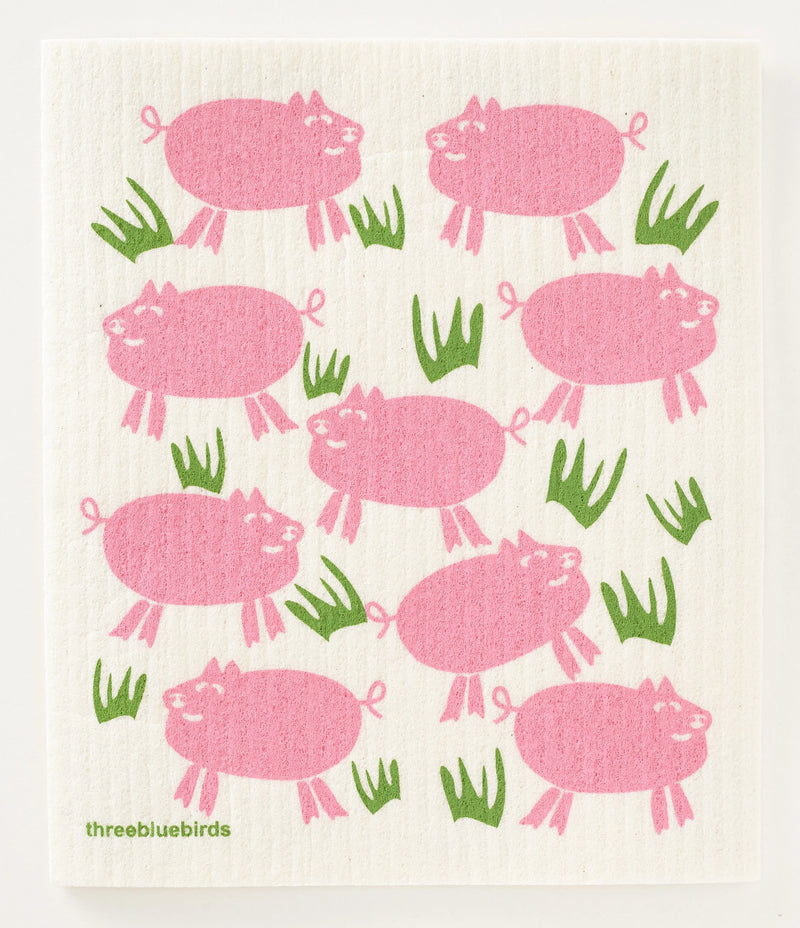 DISHCLOTH PIGGIES