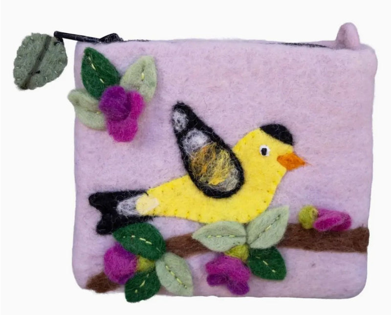Coin Purse Sweetpea Goldfinch