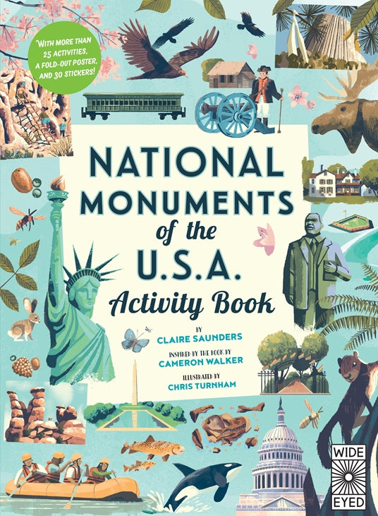 BK NATIONAL MONUMENTS OF THE USA ACTIVITY BOOK