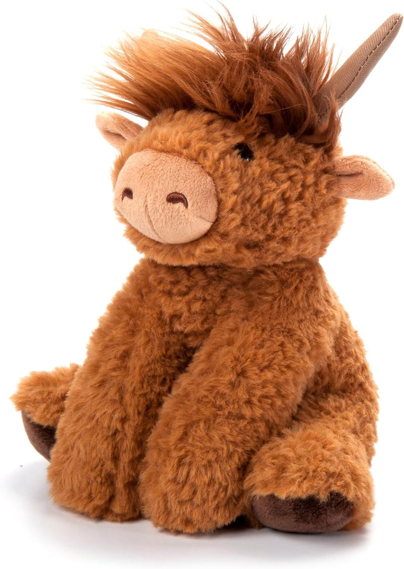WILD ONEZ 9" HIGHLAND COW PLUSH