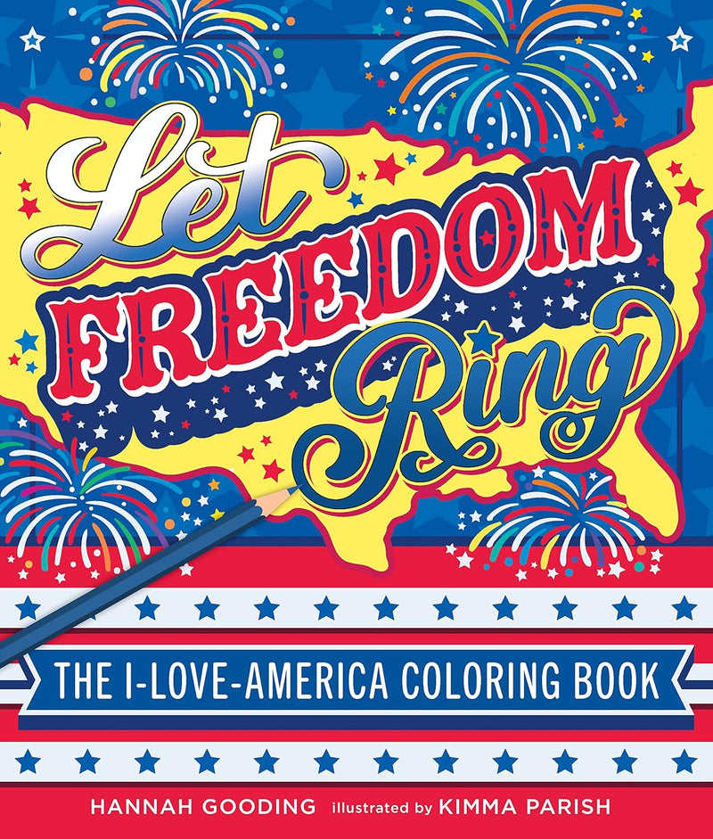 BK LET FREEDOM RING COLOR BOOK