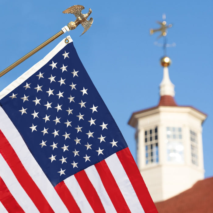 United States Flag Flown Over Mount Vernon