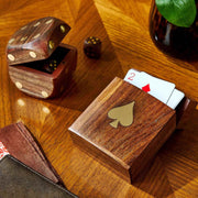 Playing Card Set in Wooden Box