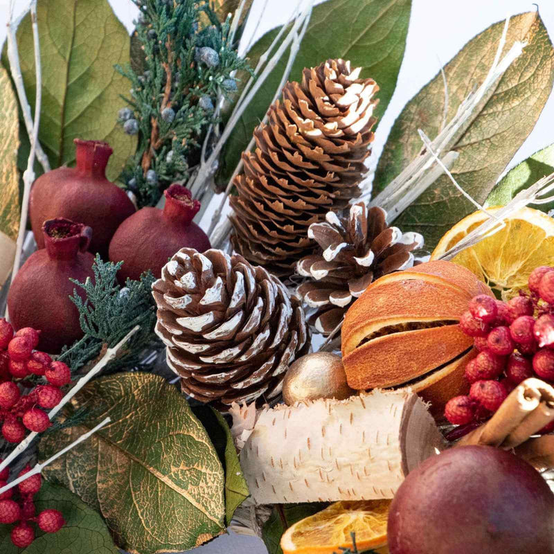 Wreath Pomegranate Citrus