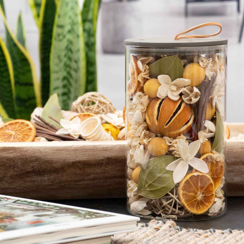 Potpourri Jar Lemon Zest & Thyme