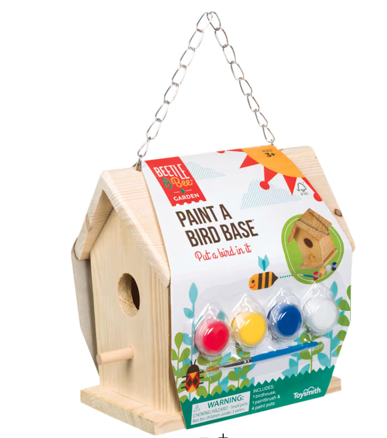 PAINT A BIRDHOUSE
