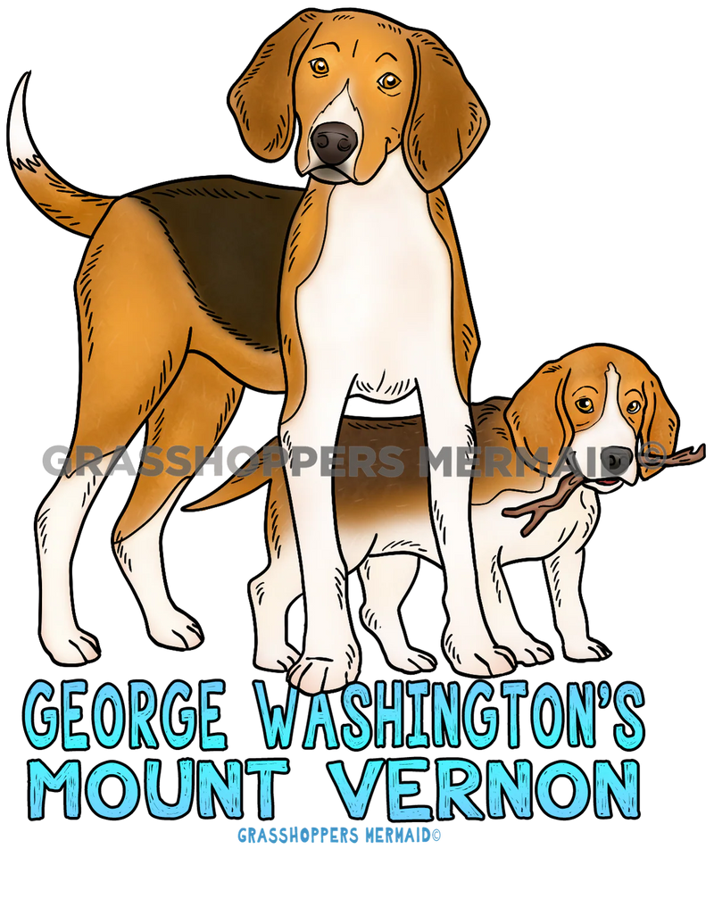 STICKER AMER FOXHOUND