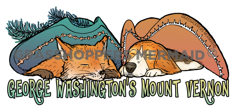 STICKER FOX & HOUND