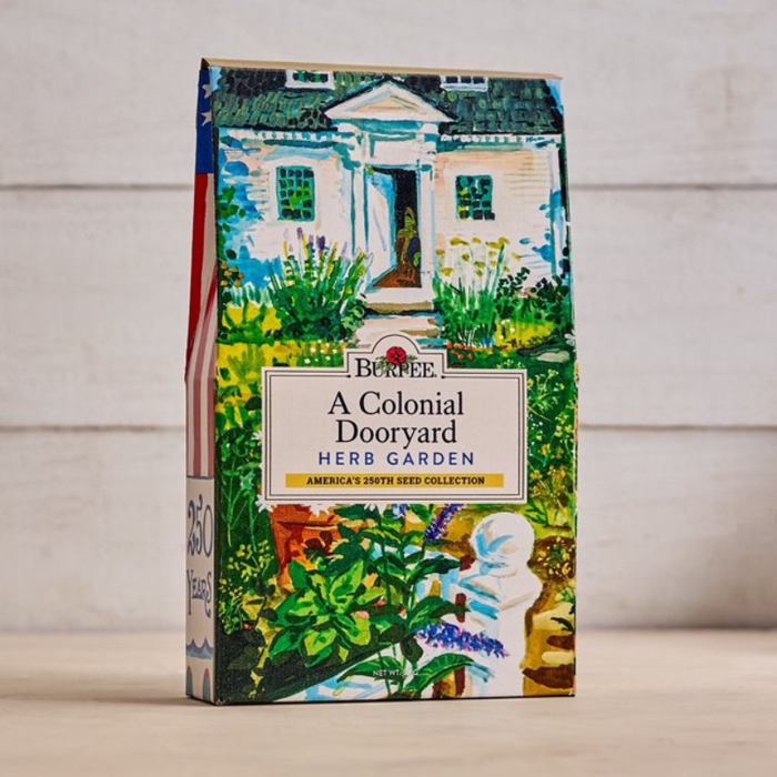 Colonial Dooryard Herb Garden Seed Kit – America’s 250th Anniversary