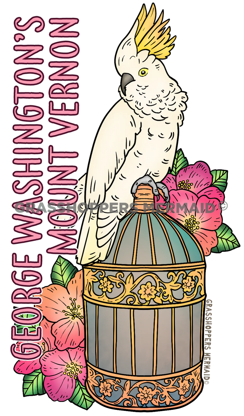 STICKER COCKATOO
