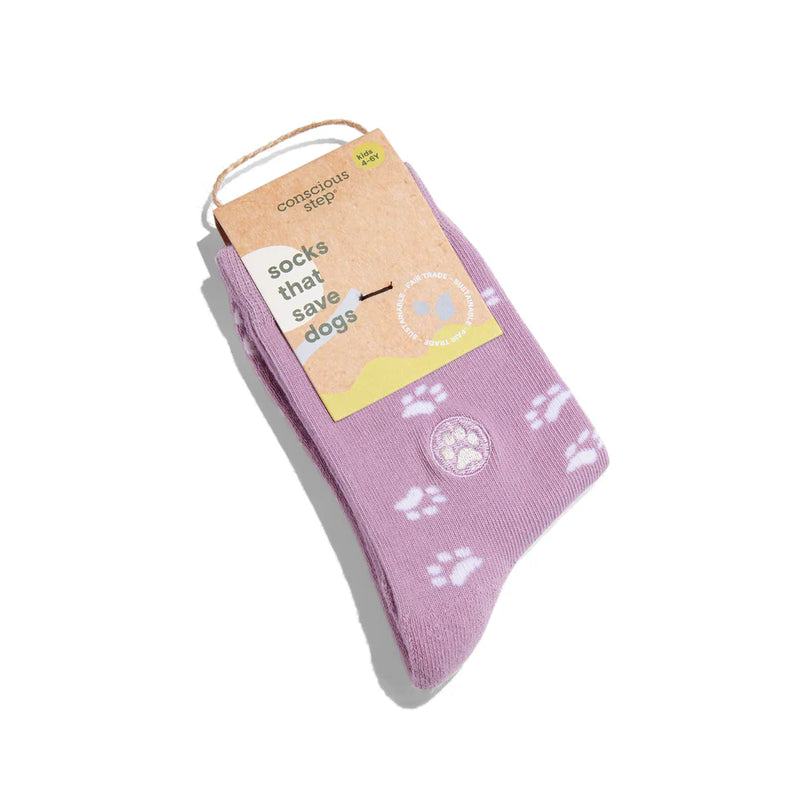 Socks that Save Dogs-Kids 4-6Y