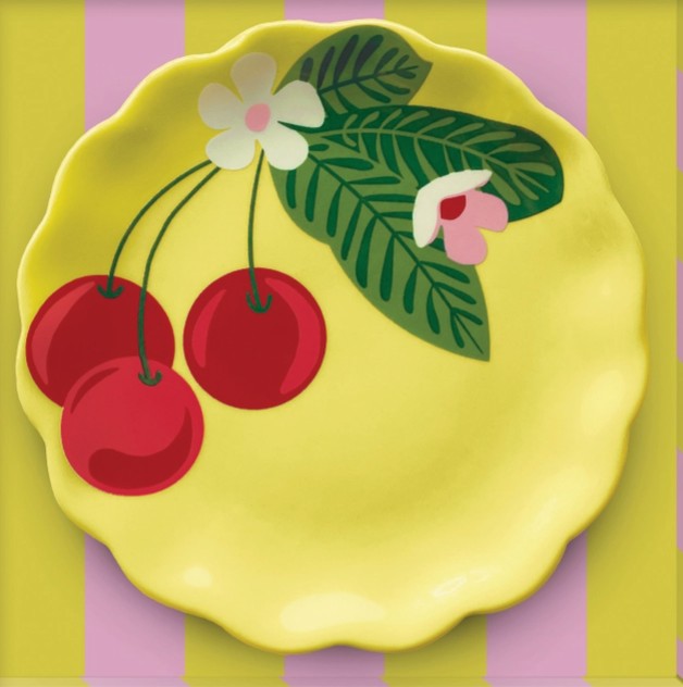 Tray Fleur Cherries