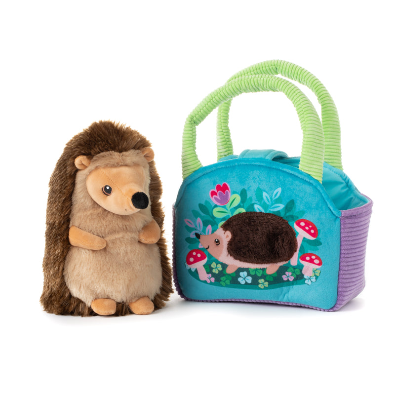 PURSE & PLUSH HEDGEHOG